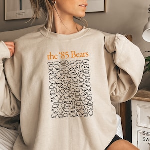Chemise Chicago, chemise Chicago Bears, cadeaux Chicago Bears, chemise Chicago Bears, chemises tendance Chicago Bears, chemise The 85 Bears, DA5475