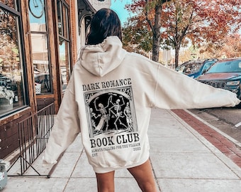 Dark Romance Book Club Hoodie,  Trendy Literature Shirt, Romance Book Sweatshirt, Dark Academia Sweatshirt, Funny Gift for Readers