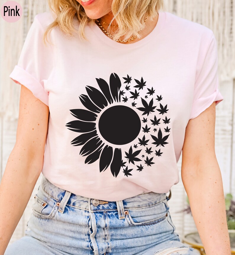 Weed Sweatshirt, Sunflowers Marijuana Sweatshirt, Cannabis Shirt, Marijuana Sweatshirt, Weed Lover Gifts, Marijuana Lover Gifts, D6059 image 8