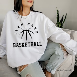 Custom Basketball Team Name Shirt, Custom Mascot Shirt, Personalized Basketball Player Gift, Custom Basketball Team Shirt, DUG5073