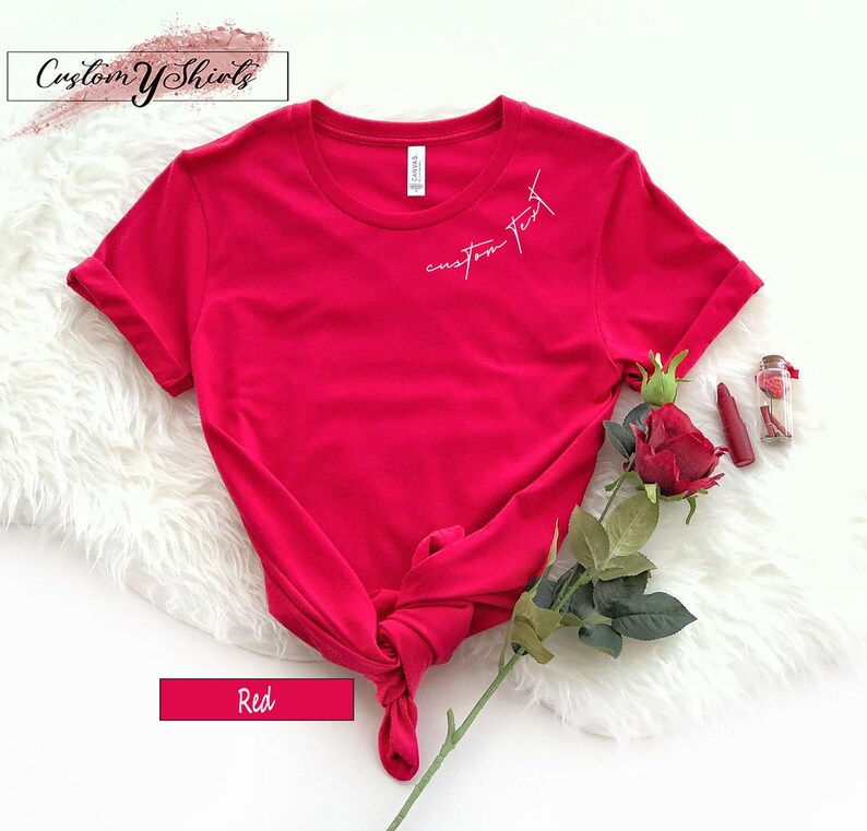 Minimalist Custom Shirt, Personalized Shirt, Custom Text Shirt, Custom Made Shirt, Personalized Sweatshirt, Custom Text Hoodie, DVP5276 image 8