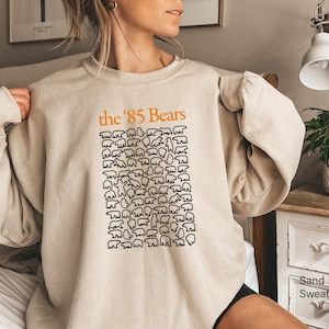 Chicago Bears Shirt, The 85 Bears, Chicago Shirt, American Sport Sweatshirt, Football Team Shirt, Chicago Skyline Tee, Football Shirt image 1
