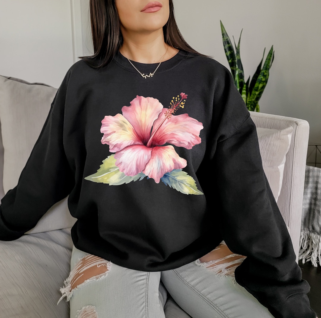 Floral Pink - Sustainably Made Sweatshirt
