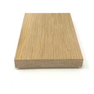 Massief eiken plank plank ambachtelijke decoratie plaquette plint standaard