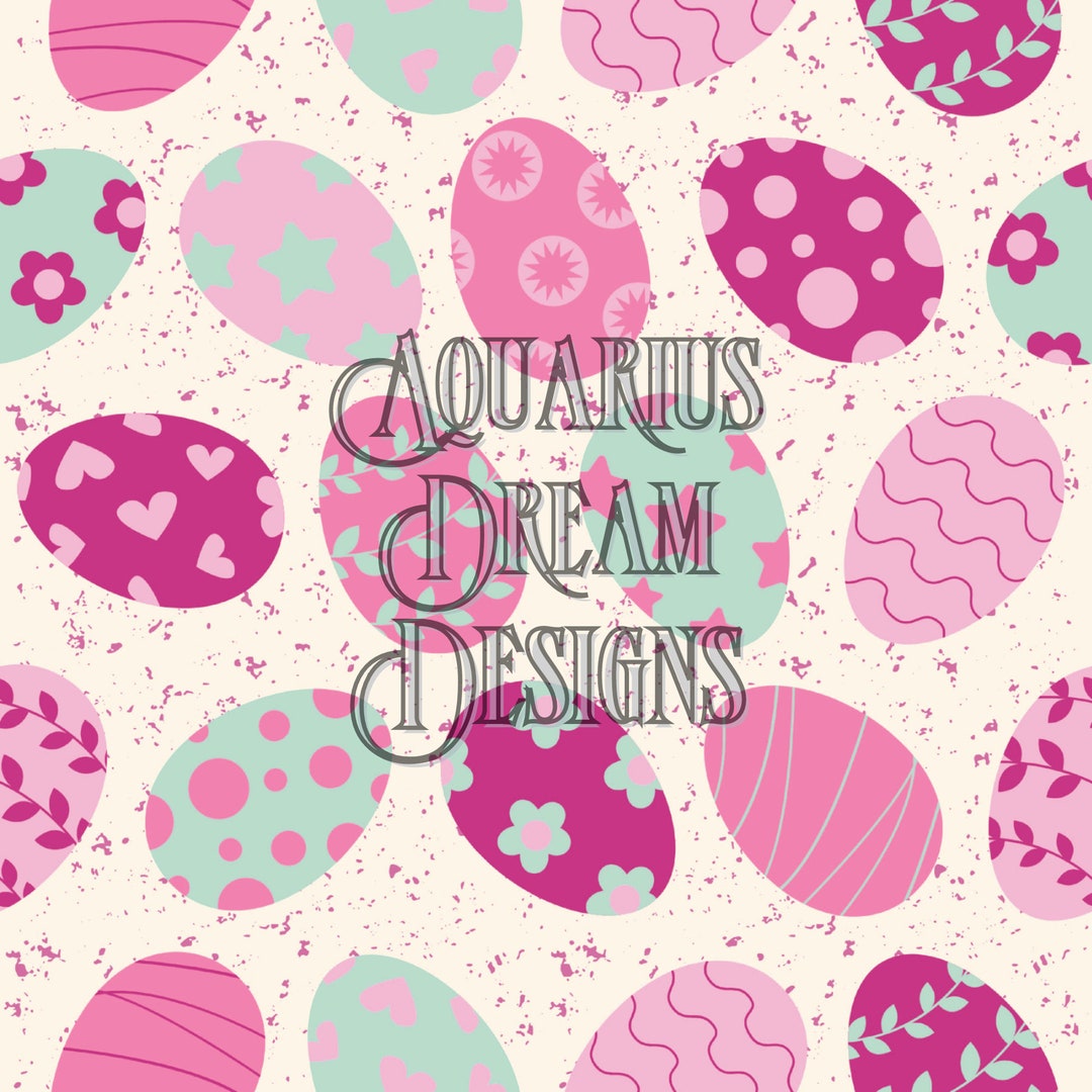 Easter Egg Seamless Pattern Easter Eggs Pattern for Fabric - Etsy