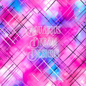 Girls Seamless File, Pink Plaid Seamless Pattern for Fabric Design, Plaid Fabric Printing, Cosmic Plaid Seamless File, Girls Plaid Pattern