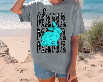 Show Mama PNG, Stock show Rabbit, Show rabbit PNG, western show rabbit, Show Life PNG Digital Download Sublimation