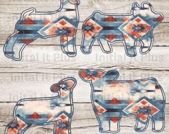 Show Animals PNG Bundle, Stock Show Life (Digital Download)