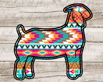 Arquivo digital de cabra asteca para exposição, cabra para exposição de ações, cabra para exposição PNG, cabra para exposição de vida PNG para download digital por sublimação
