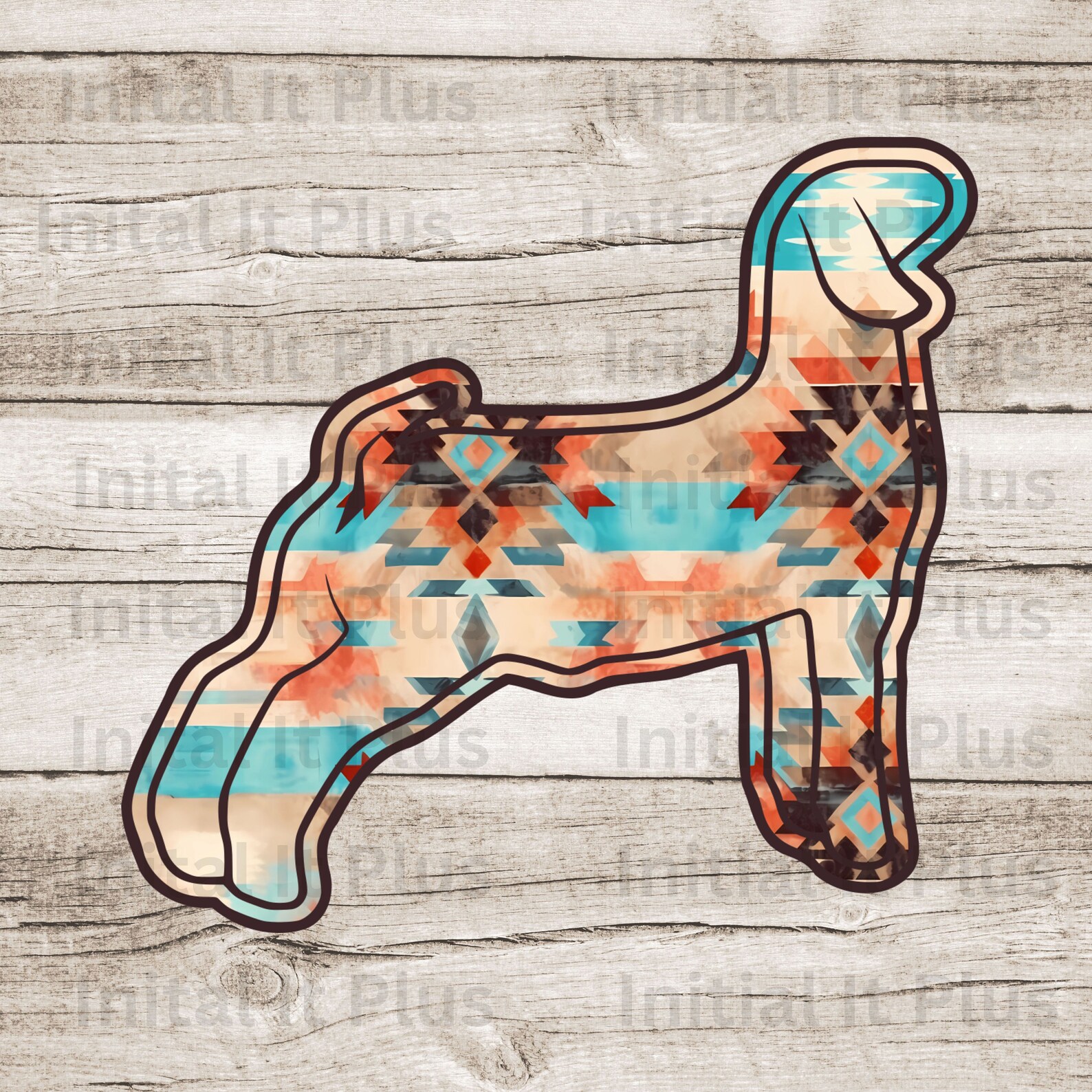 Aztec Show Goat Digital File, Stock Show Goat, Show Goat PNG, Show Life ...