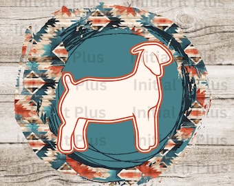Show Goat digital file, Stock show goat, Show goat PNG, Show Life goat PNG Digital Download Sublimation