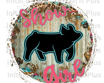 Zeigen Sie Mädchen Schwein PNG, Lager zeigen Schwein, Zeigen Sie Schwein PNG, westliche Zeigen Schwein, Zeigen Sie das Leben Schwein PNG Digital Download Sublimation