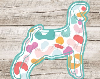 Fichier numérique d'animaux de léopard, exposition de vie, cochon PNG, vache PNG téléchargement numérique par sublimation