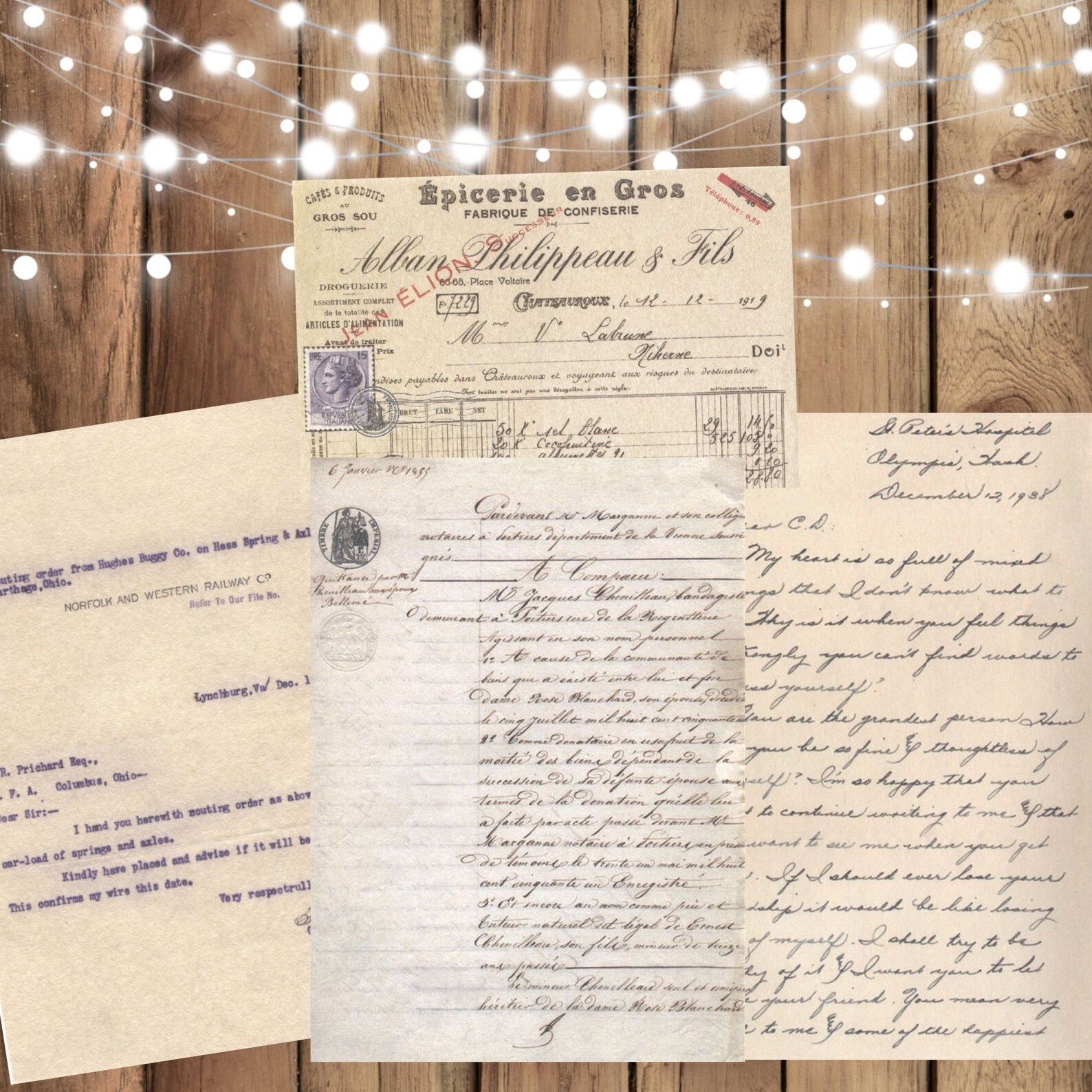 Printable Vintage Newspaper Document Apothecary Etsy