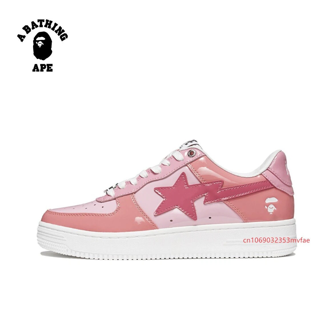 Pink Bape Shoes - Etsy