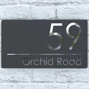 Door Number - Modern Door Number
