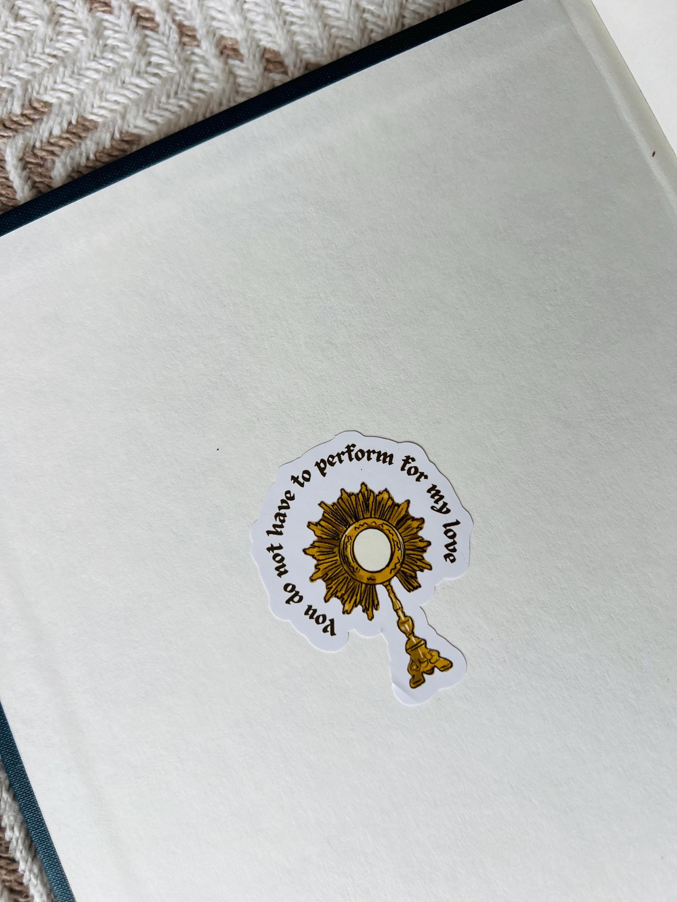 Eucharistic Adoration Sticker - Etsy