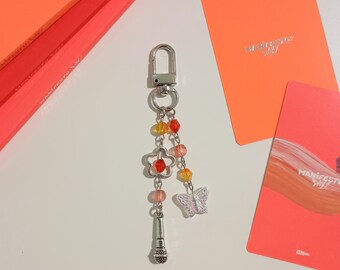 Kpop Manifesto Day 1 Pass the Mic Inspired Kpop Keychain
