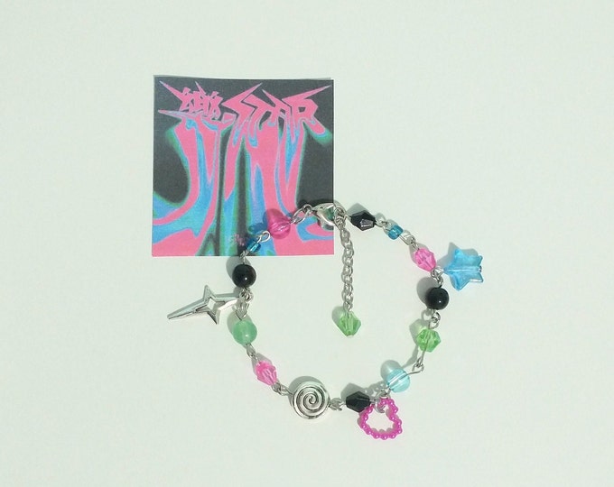 Stray Kids Rockstar Inspired Beaded Bracelet