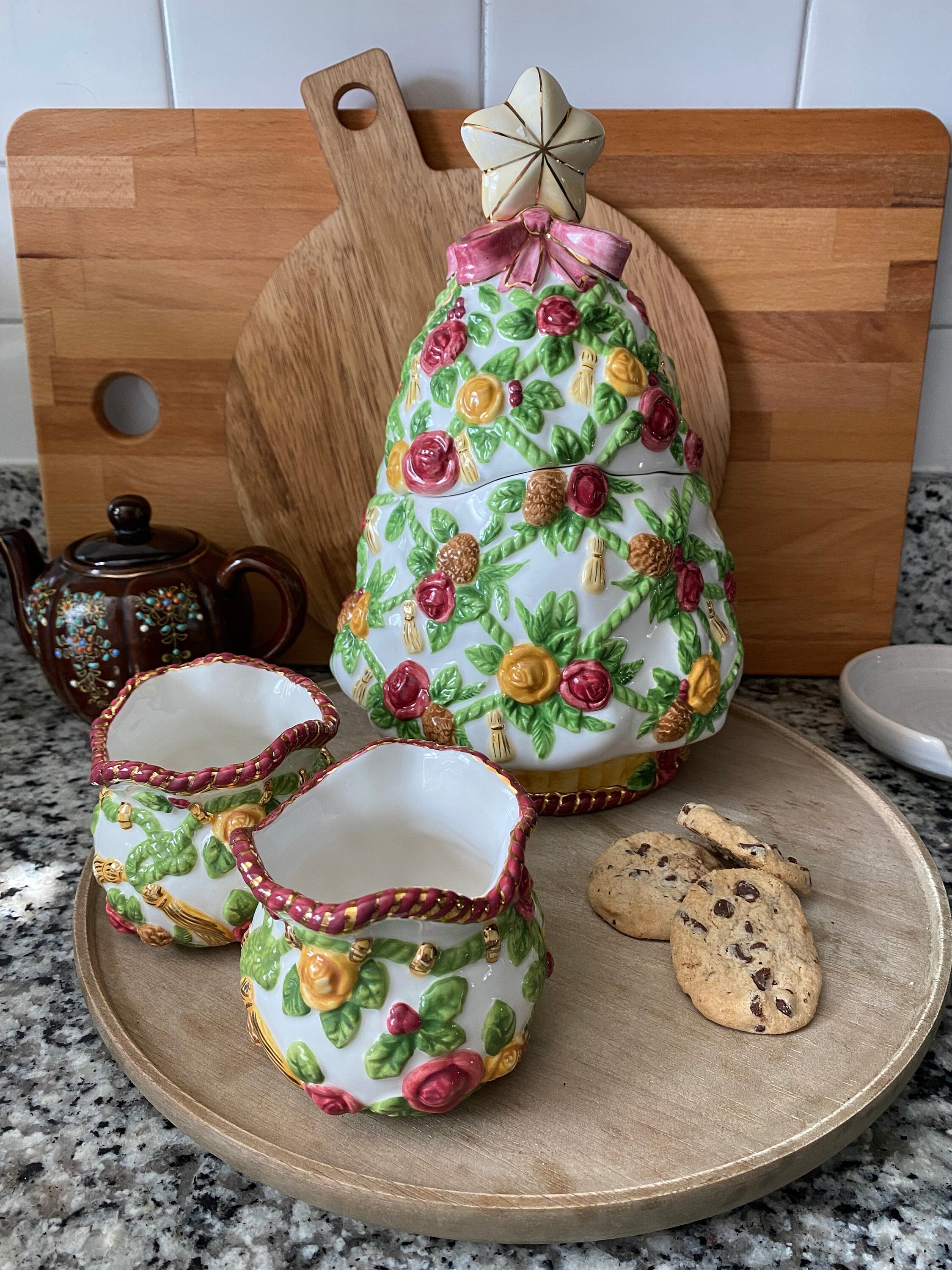 Royal Albert Cookie Jar - Etsy
