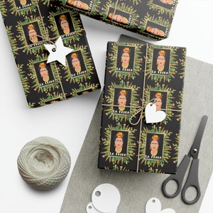 Carta da regalo satinata La Frida Design personalizzato di VueDeLaVie per PuzzledDigitals Carta regalo per tutte le occasioni