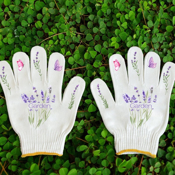 New Lavender Garden Gloves: Durable and Stylish Handmade Accessories