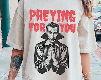 Maglietta vintage Dracula, maglietta vintage di Halloween, regalo horror classico, maglietta di Halloween, horror retrò, maglietta letteraria, regalo per gli amanti dei libri