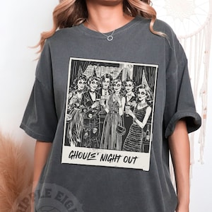 Ghouls Night Out, 1980s Halloween Horror Polaroid, Funny & Humorous Friends Retro Vintage T-Shirt, Halloween Decor, Retor Halloween Shirt
