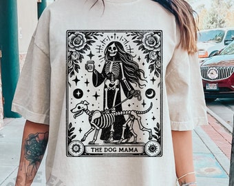 Dog Mom Shirt, Dog Lover Shirt, Pet Lover Tee, Pet Lover Shirt, Fur Mama Dog Shirt, Dog People Tee, Dog Mama Tarot Card, The Dog Mom Tarot