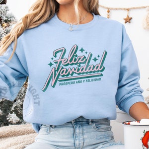 Spanish Merry Christmas Shirt, Feliz Navidad Shirt, Christmas Family Matching, Santa Family Shirt, Christmas Lights Shirt, Cute Family Shirt