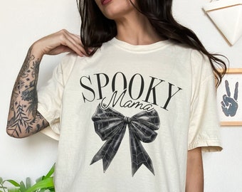 Gruselige Mama Halloween Tshirt, Kokette Halloween Tshirt, gruselige Saison Social Club Tee, Gruselige Hündin Tshirt, Witchy Tshirt, Coven Tshirt, Hexen