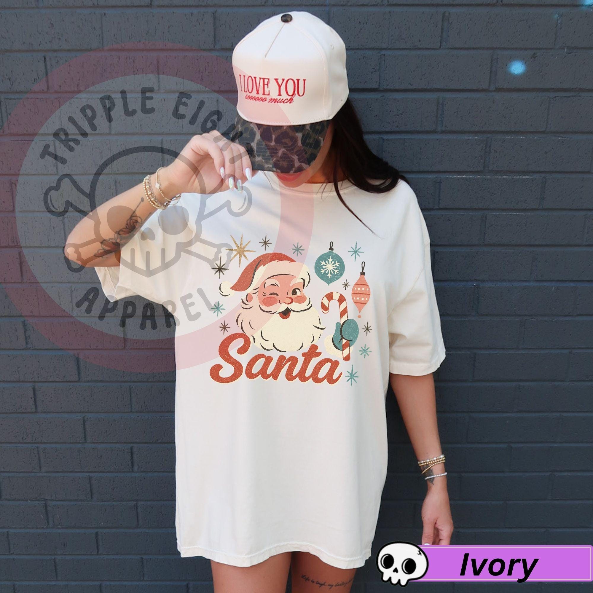 90sヴィンテージTシャツサンタさんOMG SANTA メンズ半袖M