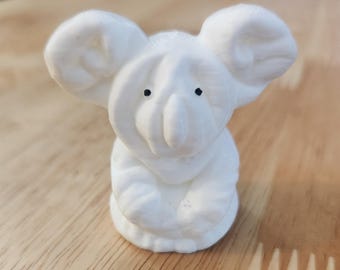Towel Koala Bear 3D PRINTED 2" TALL Fun Cute Cruise Ship Souvenir Figurine Gift Exchange Collectible Hide and Seek Animal Duck