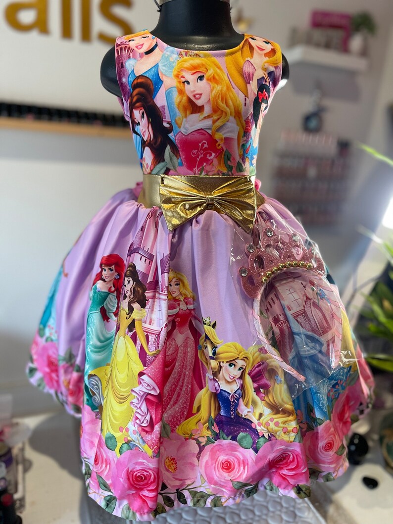 Princess Dress/ Disney Princess Dress Etsy