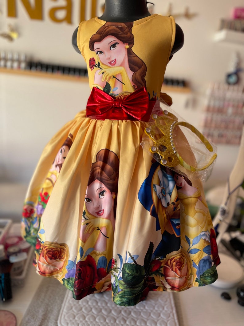 Vestido De Bella, La Bella Y La Bestia - Etsy