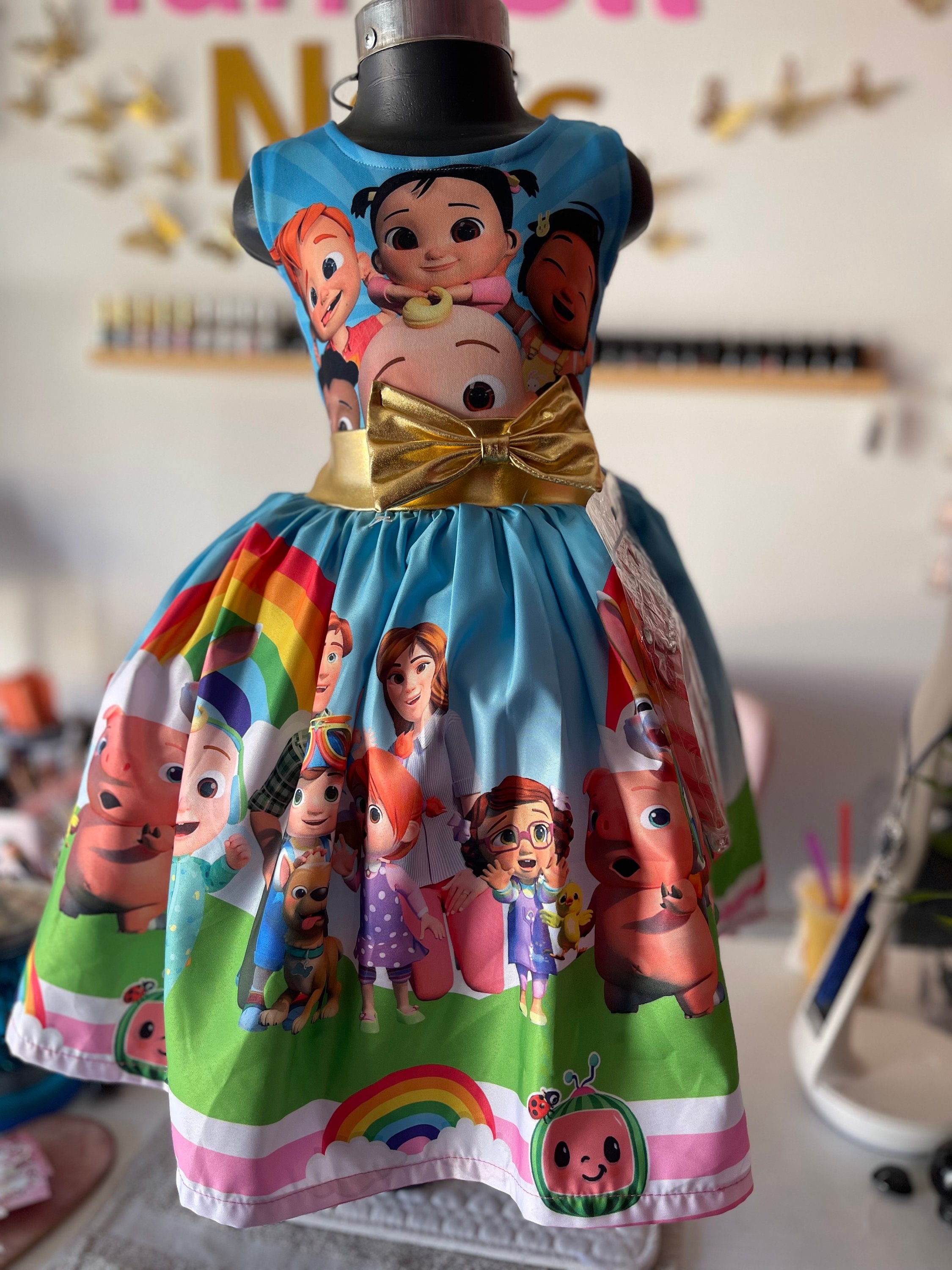 Vestido Moana Baby Mod.2 PrintVIII