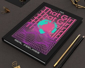That Girl, Write It Down, Journal Everyday, Matte Hardcover Journal, Book Log, Reading, Gift, Notebook, Spiral Book, Lover, Cool, Her