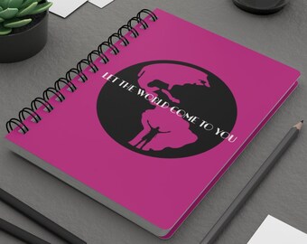 World Travel, Write It Down, Journal Everyday, Matte Hardcover Journal, Book Log, Reading, Gift, Notebook, Spiral Book, Lover, Cool