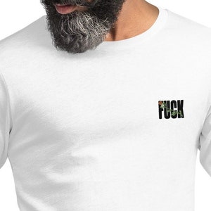 Fuck, Sweatshirt Unisex, Stylish, Fun, Unique, Different, Long Sleeves, Streetwear, Men, Women, New, Fashion, Profanity
