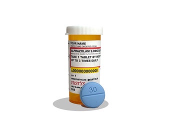 M30 Pill Shoe Charm PVC