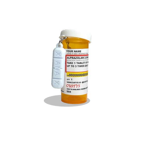 アクセサリー xanax Xanax Keychain Pvc - Etsy Finland