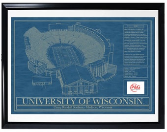 University of Wisconsin-Camp Randel Stadium-Wall Art- Print [Digital]
