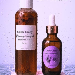Grow Crazy Hair Growth Oil & Mist Bundle