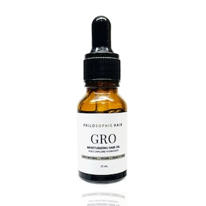 PhiloSophie Hair GRO - Olejek do wzrostu włosów - Wzrost włosów - Serum do wzrostu włosów - Łysienie - Szybki wzrost włosów - Olejek do wzrostu Edges