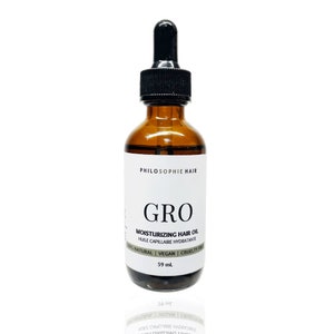 PhiloSophie Hair GRO - Olejek do wzrostu włosów - Wzrost włosów - Serum do wzrostu włosów - Łysienie - Szybki wzrost włosów - Olejek do wzrostu Edges
