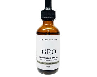 PhiloSophie Hair GRO - Aceite para el crecimiento del cabello - Crecimiento del cabello - Suero para el crecimiento del cabello - Alopecia - Crecimiento rápido del cabello - Aceite para el crecimiento de los bordes