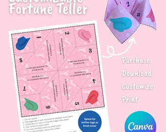 Customizable Fortune Teller, Cowboy Design