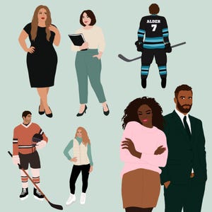 Custom Illustrated Character Art for Authors image 6