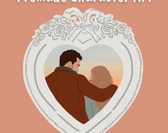Premade Illustrated Character Art for Authors
