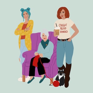 Custom Illustrated Character Art for Authors image 3